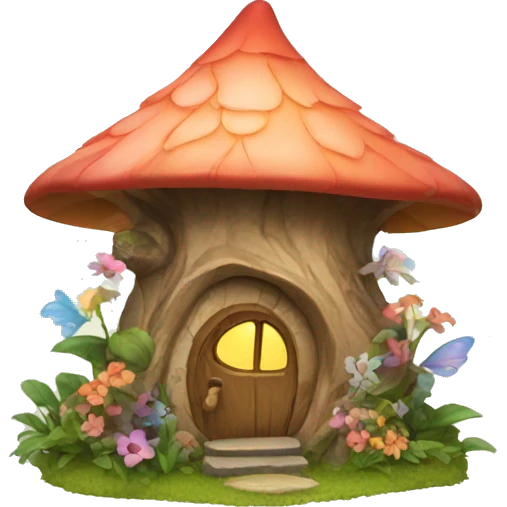 Fairy house emoji