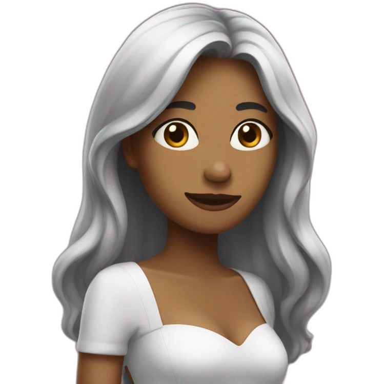 Una persona viendo el amancer emoji