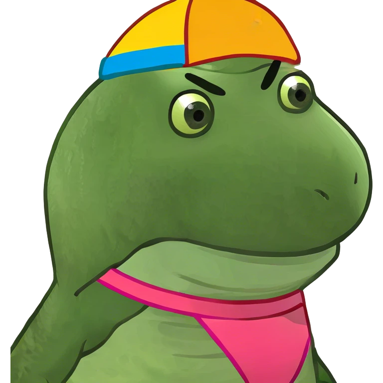 dinosaur in underwear emoji