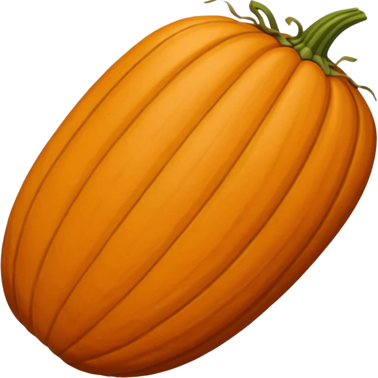 a pumpkin hard seed brown emoji