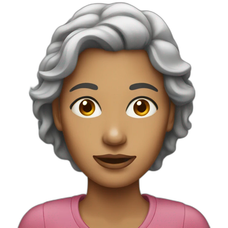 A free woman emoji