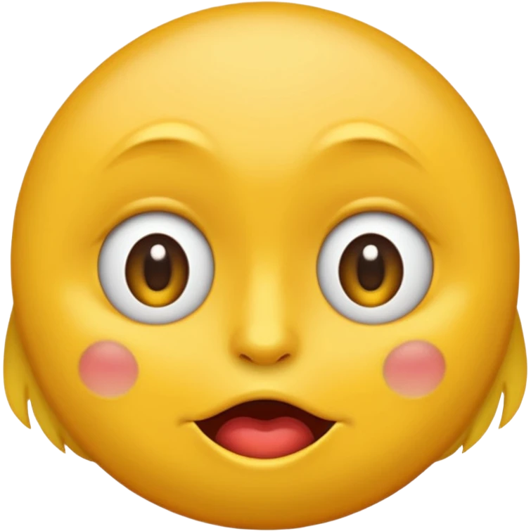 Un emoji heureux qui fait peur emoji