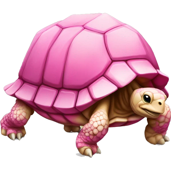 pink tortoise  emoji