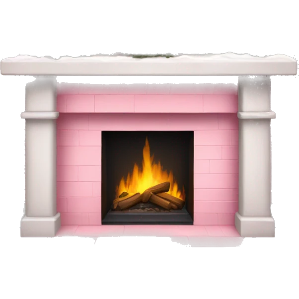 Winter Pink FirePlace emoji