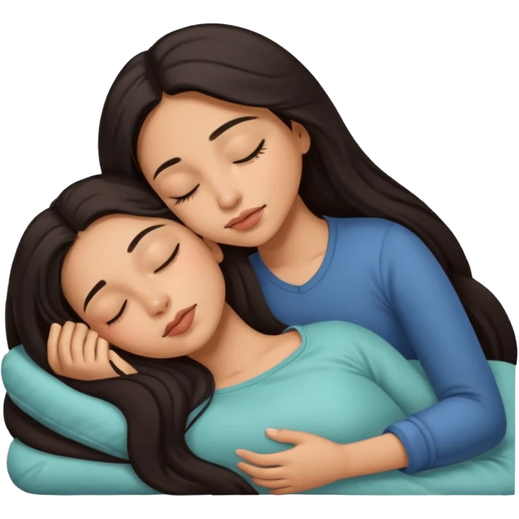 Latina baddie sleeping emoji