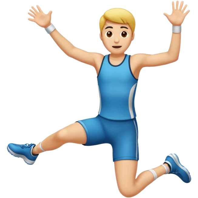 Jumping  emoji