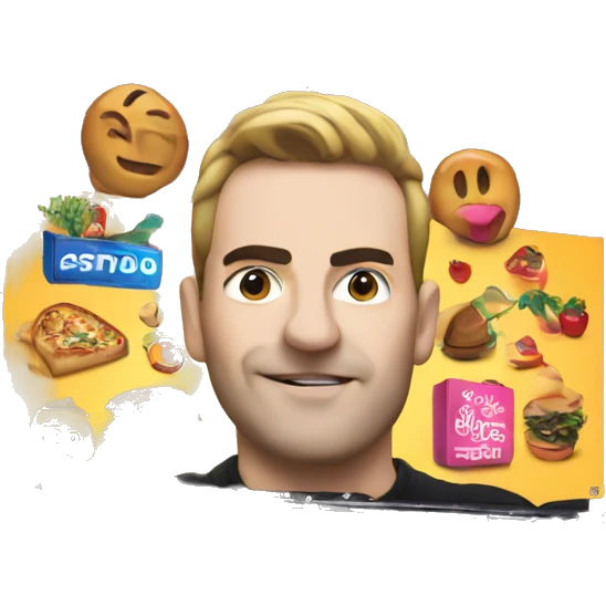 Billboard that says "PABLO" emoji