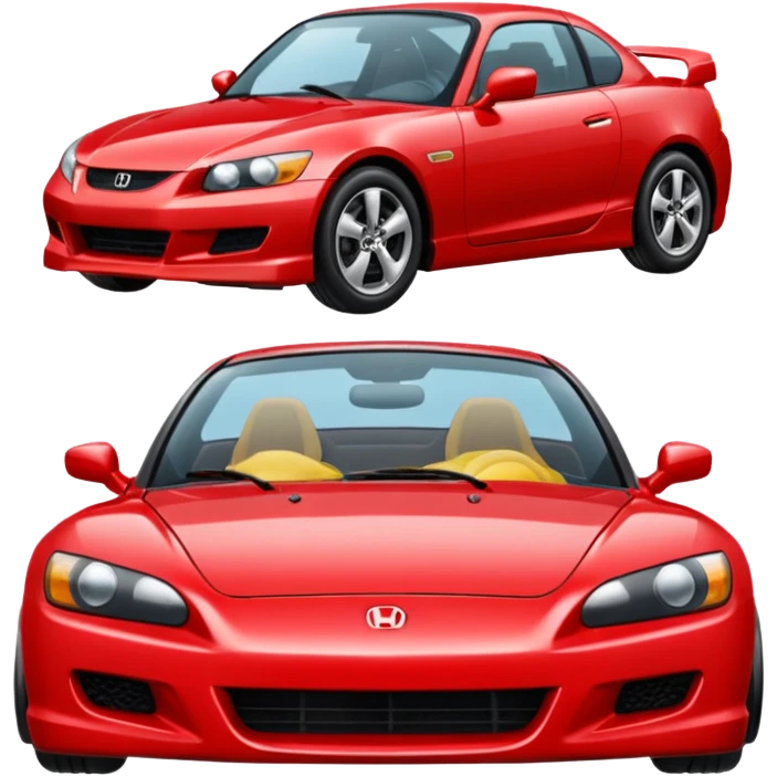 A Honda car emoji emoji