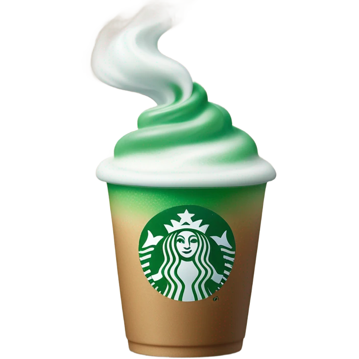Starbucks coffee emoji