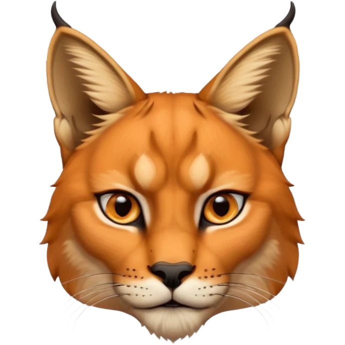 un Lynx Caracal Réaliste emoji