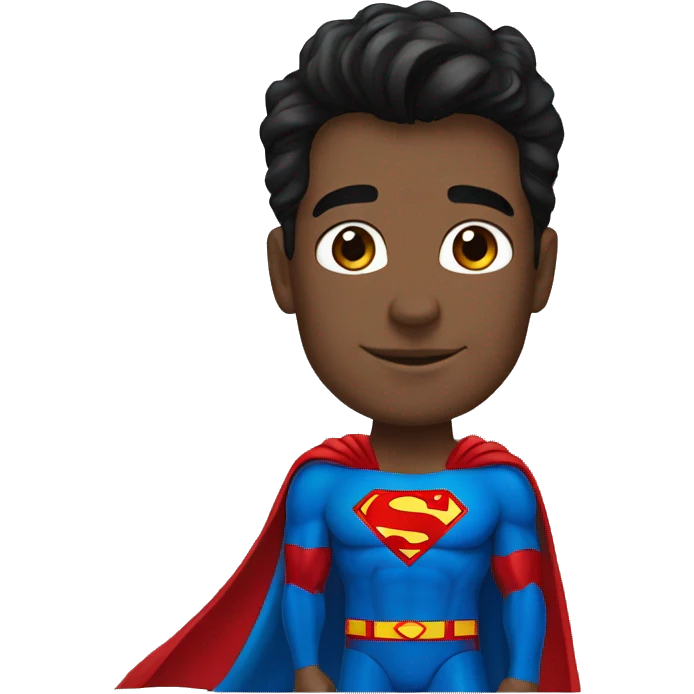 Superman va emoji