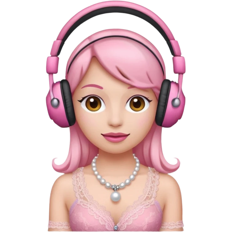 coquette emoji headphones only emoji