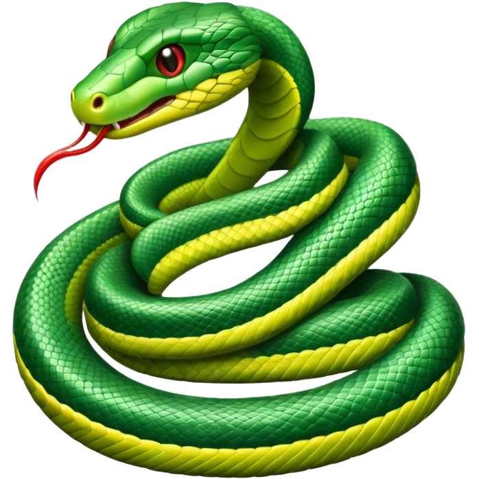 snake crawling  emoji