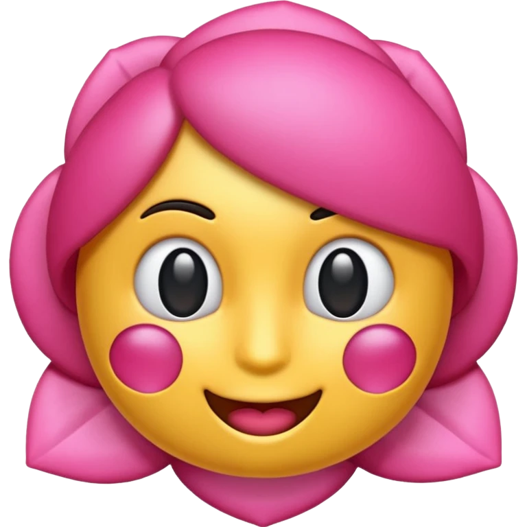 Emoji rosa emoji