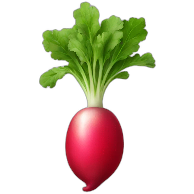 radish emoji