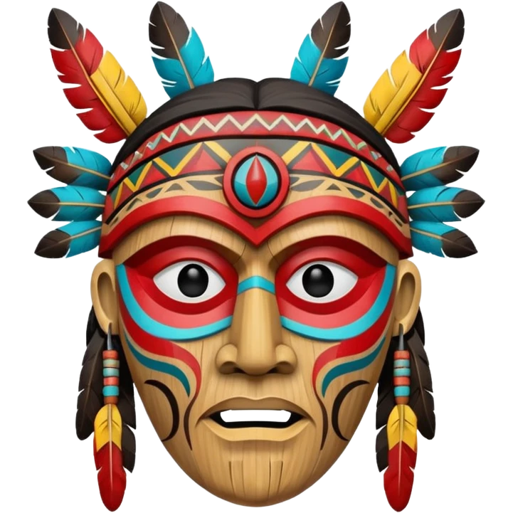Native American Spirit Mask emoji