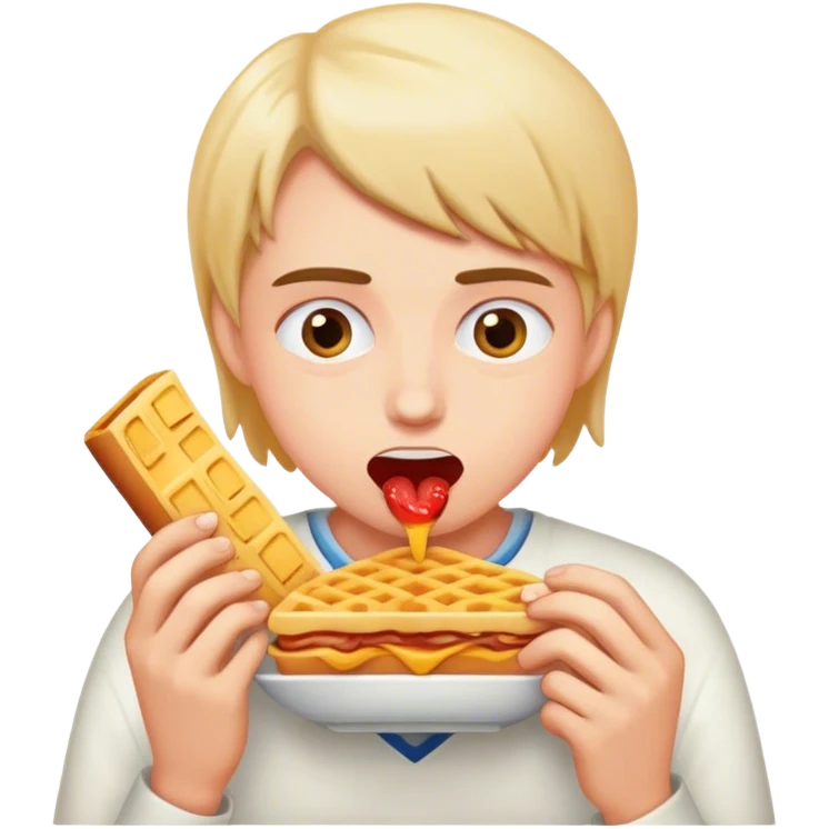 Eat words emoji