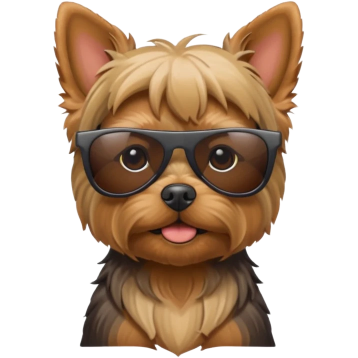 shorkshire con lentes de sol emoji