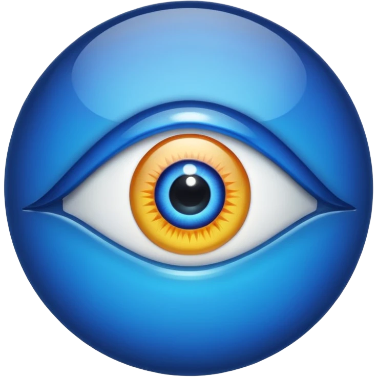 Evil eye emoji