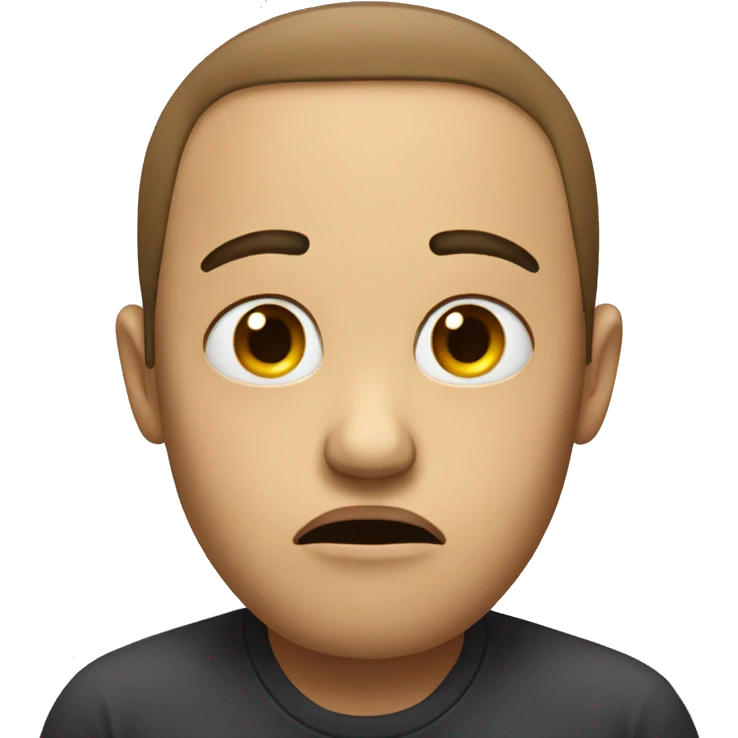 Emoji sad emoji