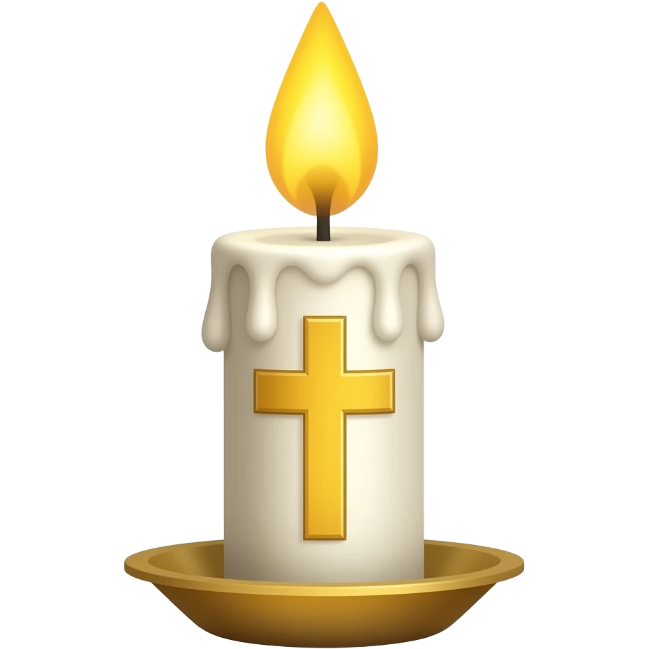 church candle emoji