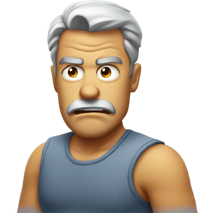 Angry dad emoji