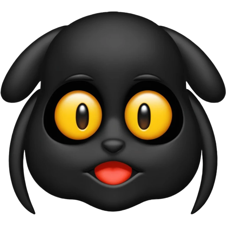 Icono Lazo Negro luto para whatsapp emoji