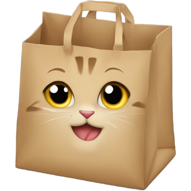 The cats out of the bag emoji