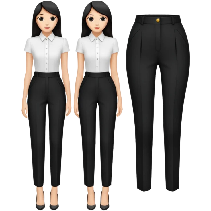 fashion trouser emoji