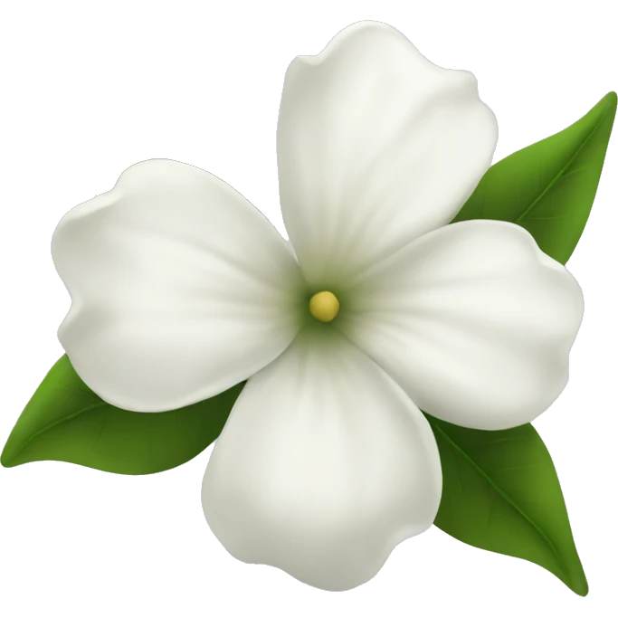 white flower emoji