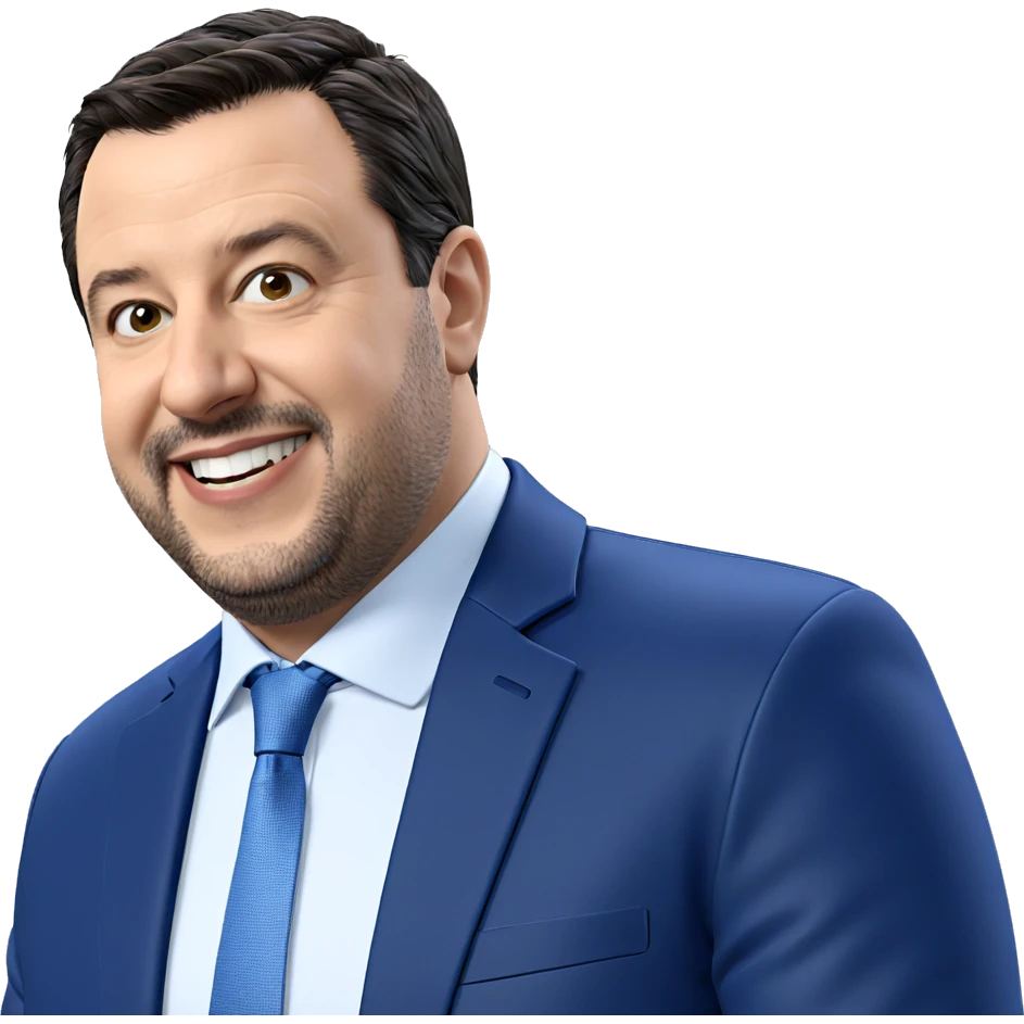 smiling man in blue jacket emoji