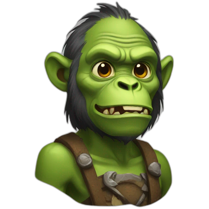 orc monkey emoji