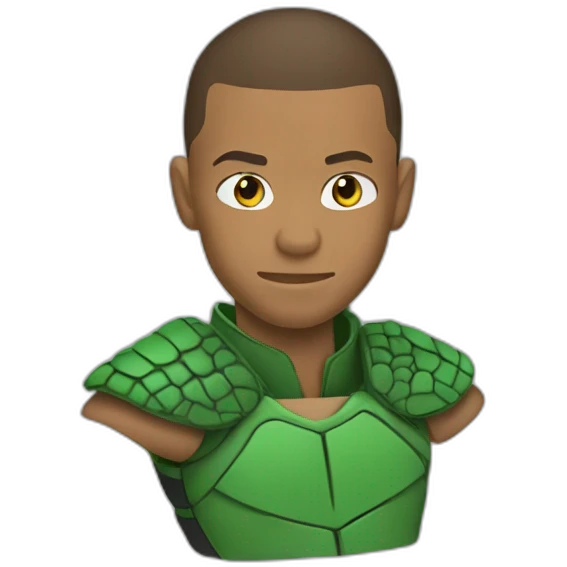 Mbappe tortue ninja emoji