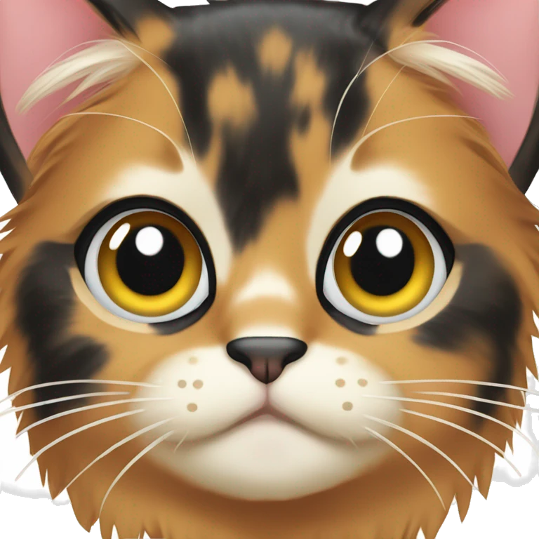 A.I. calico cat emoji