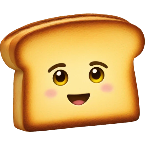 Toast running  emoji