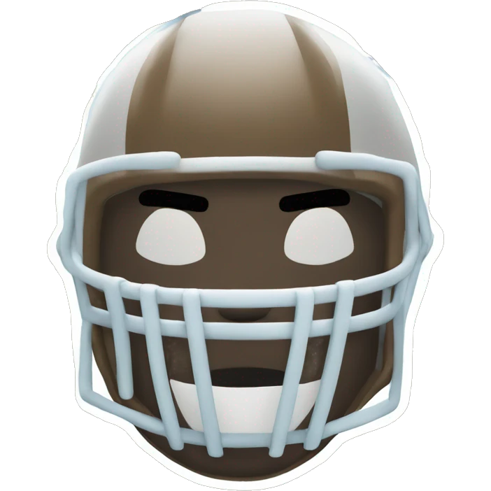 Ice cold football emoji