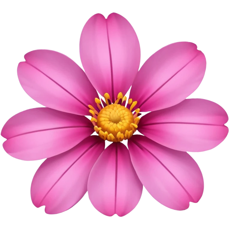 Pink version of this flower 🌺  emoji