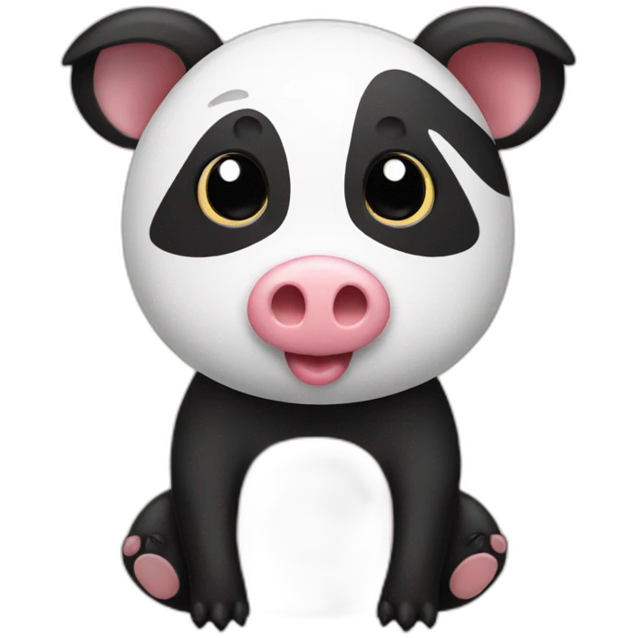 pig panda emoji