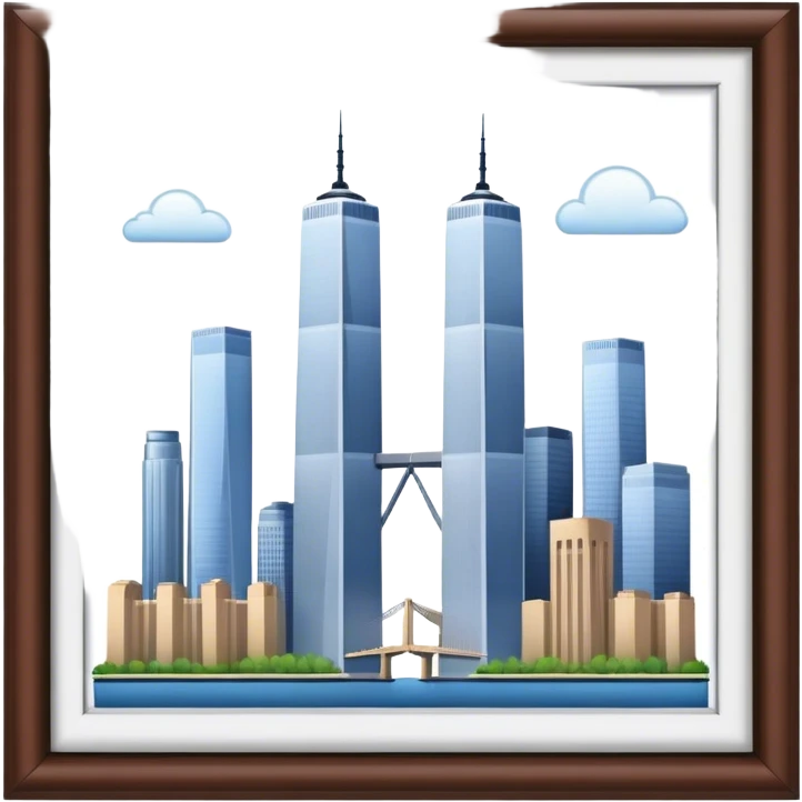 Twin towers emoji