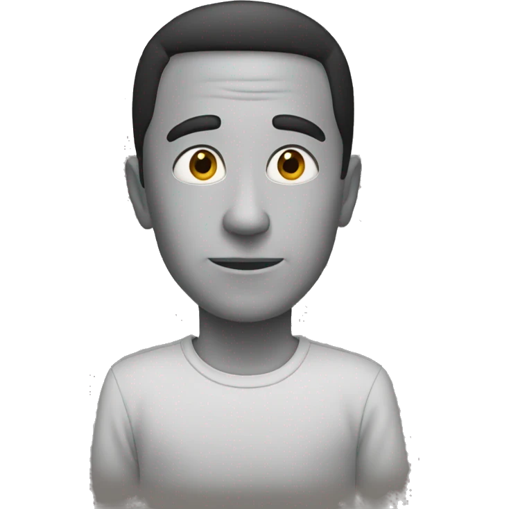 Behind emoji