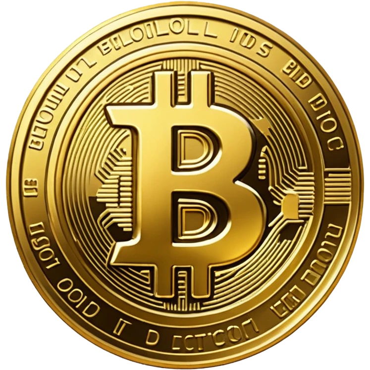 show me bitcoin symbol emoji