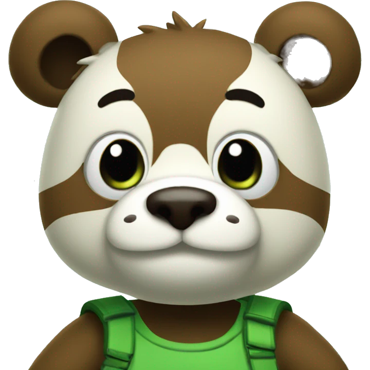 Stumble guys games green panda emoji