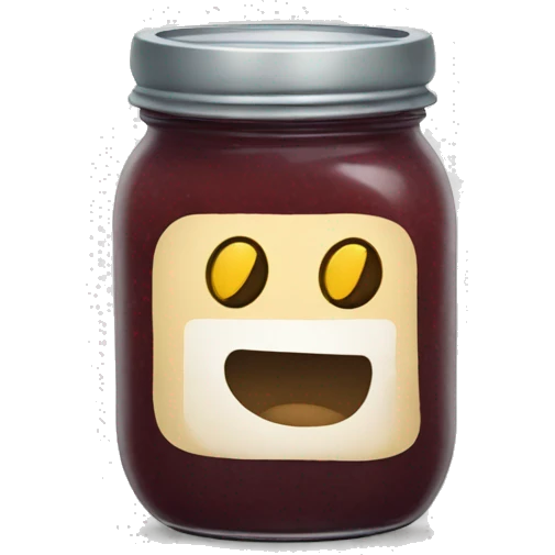 Empty  jam jar  emoji