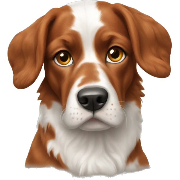 French Brittany dog emoji