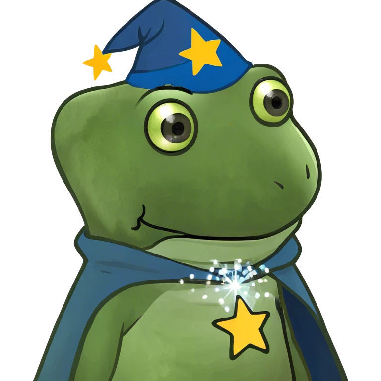 bufo with stars as eyes emoji