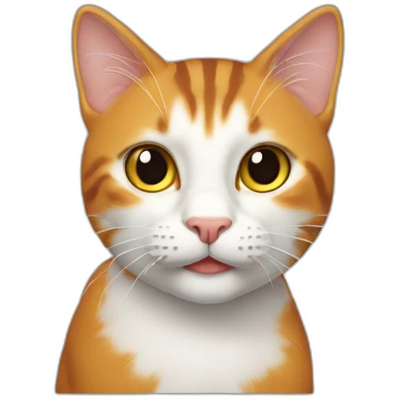 katze mit kürbis emoji