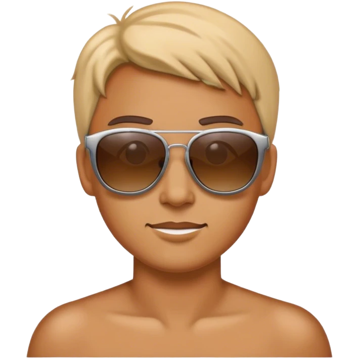 Texas wearing sunglasses emoji