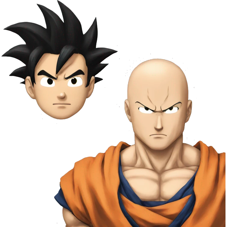 GGoku et saitama emoji