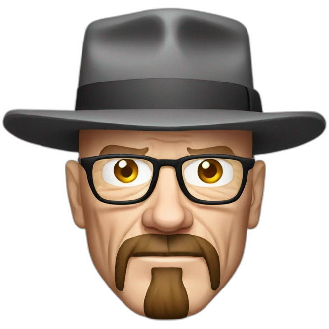 walter white with hat emoji