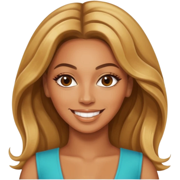 Beyonce just her face in newer photos emoji